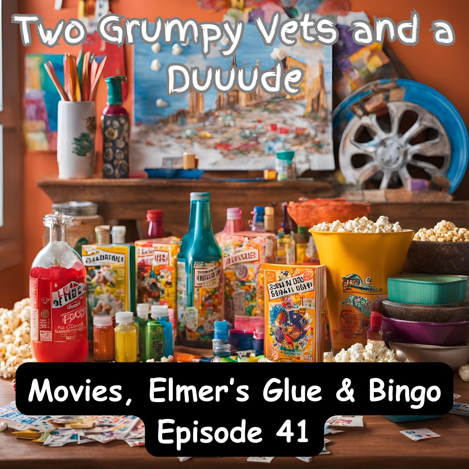Movies, Elmer's Glue, & Bingo